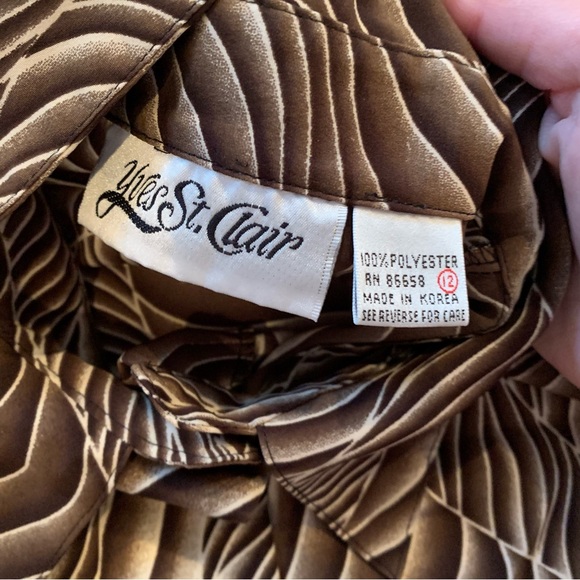 Vintage Yves swirl top - Picture 4 of 6